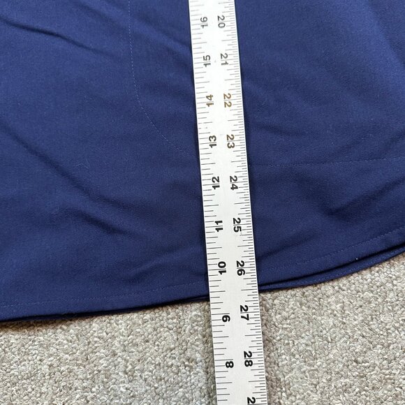 Figs Rafaela Oversized Sleeveless Medical Scrub Top Navy Blue Size XX-Large - Picture 4 of 5